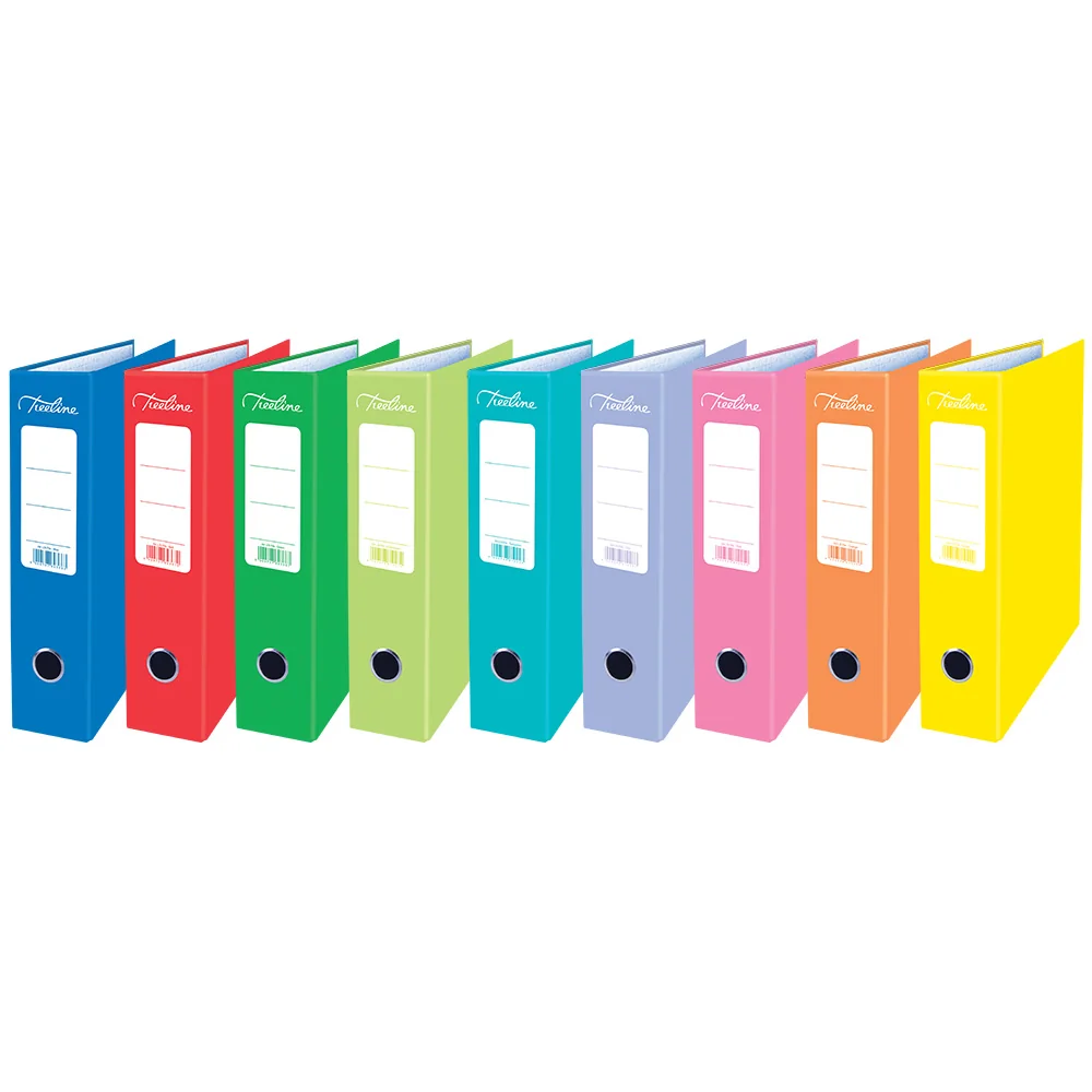 A4 ASST Colour Lever Arch Files   TRAY-9