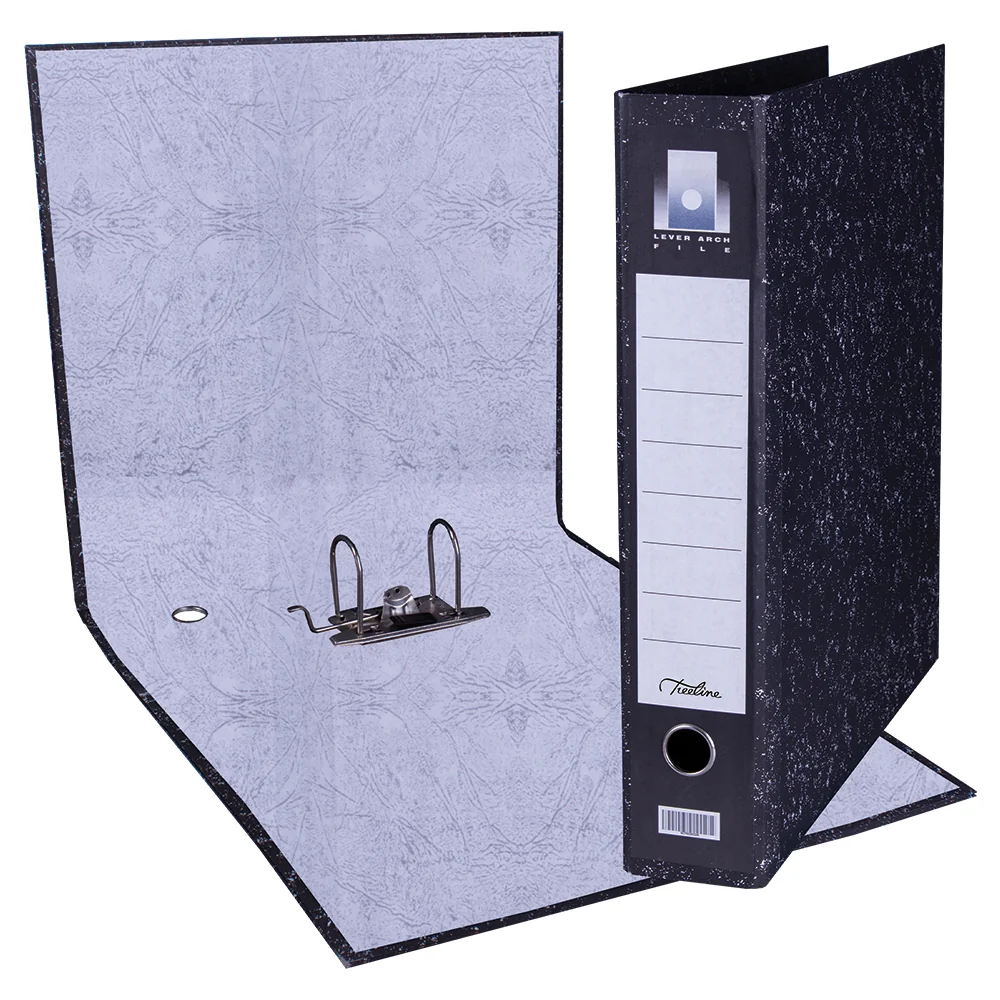 A3 Upright Lever Arch File Black